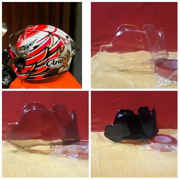 PREMIUM spoiler arai rr5 rx7x scoot tsr copy arai ram 4