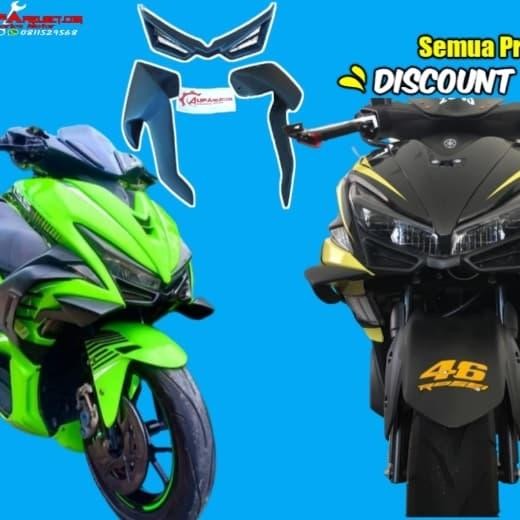 PREMIUM Winglet Gp Dan Spoiler Yamaha Aerox 155