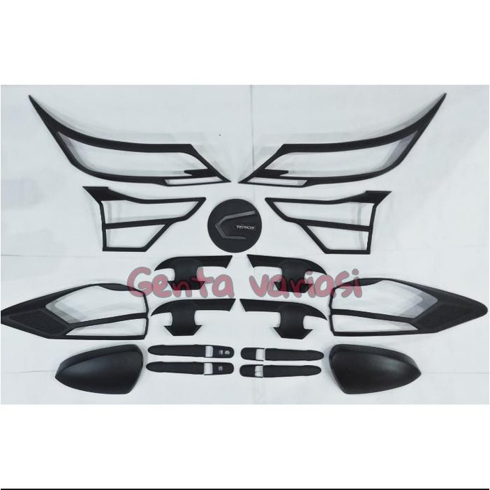 Paket Cover Lampu Cover Spion Handle Outher Tank Cover Terios 2021