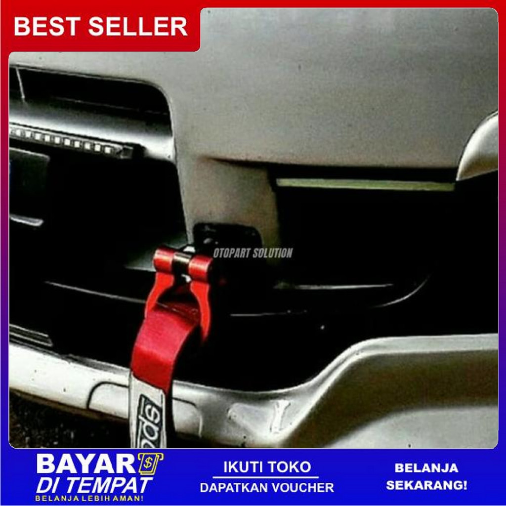 FREE ONGKIR TOWING HOOK TOWING STRAP HONDA BRIO MOBILIO HRV BISA COD