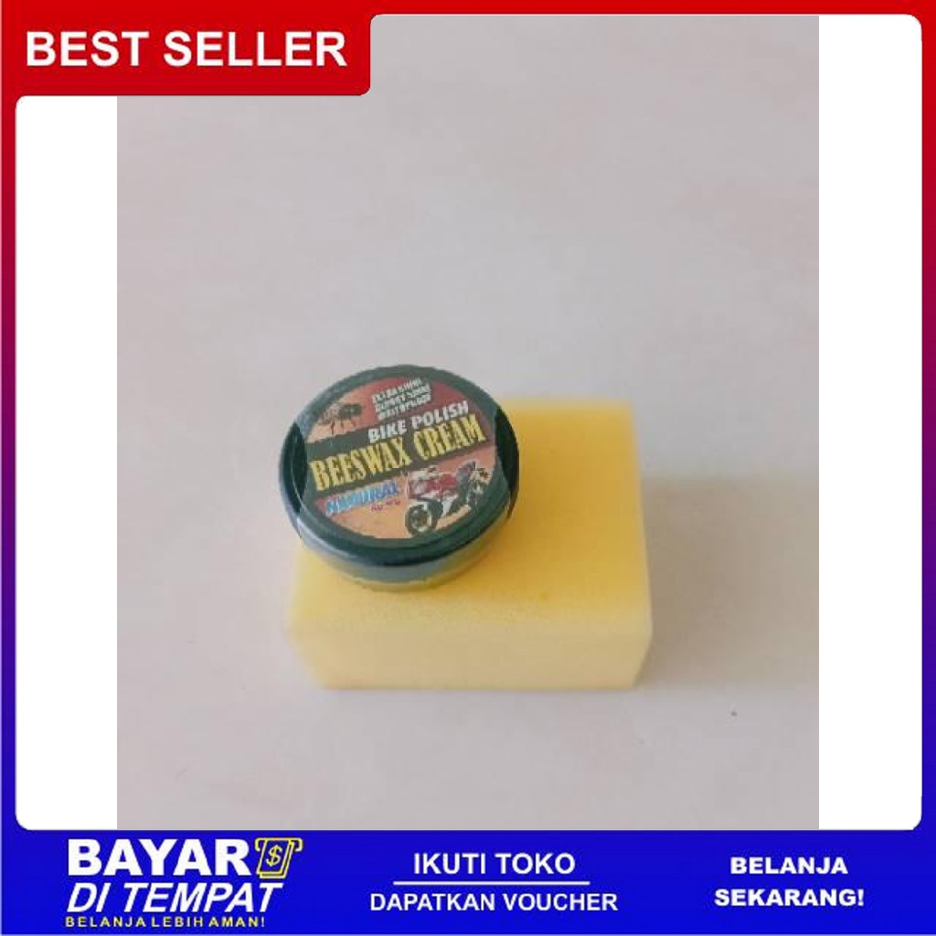 FREE ONGKIR UU455 BEESWAX CREAM PENGKILAT PELINDUNG KENDARAAN BISA COD
