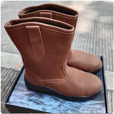 Sepatu Safety Black Rhino Exclusive Octagon Blackrhino Exclusive Mocca - Sepatu Safety