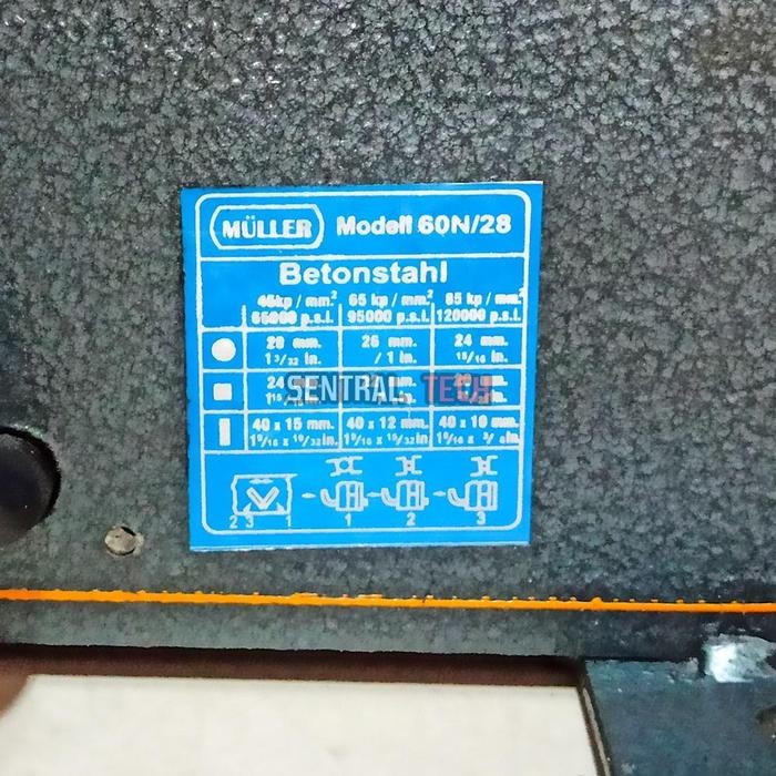 Hemat Muller Gunting Besi 60N28 Pemotong Besi Gunting Besi Beton Duduk