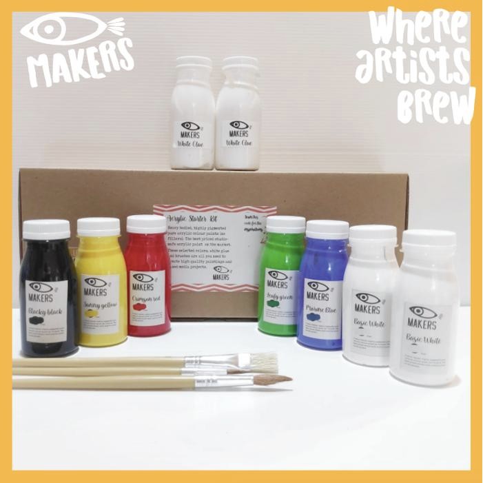 

TERLARIS! Paket Cat Lukis Akrilik