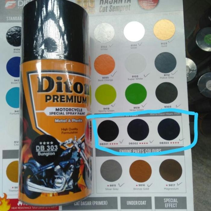 PILOK PILOX PYLOX DITON PREMIUM BUNGLON CHAMELEON 3D PAINT DITON PREMIUM BUNGLON DB 301 DB 302 DB