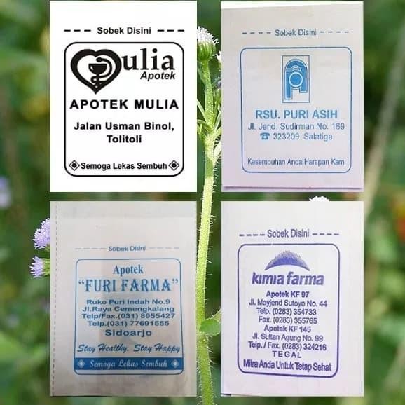 

Kertas obat Kertas Puyer Berlogo Khusus , Logo Pesanan bahan Tebal