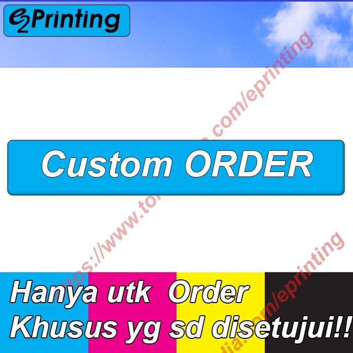

Custom Order Cetakan Kop surat/ Amplop/ Nota/ Kartu nama Dll