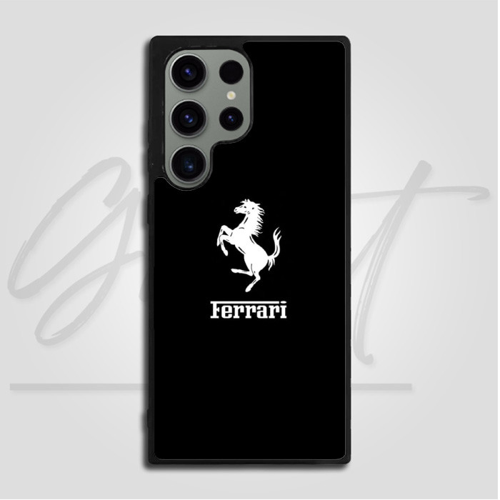 Hybrid Case Casing Samsung Galaxy S25 S24 S23 S22 S21 Ultra Plus FE 5G Ferrari BJ217