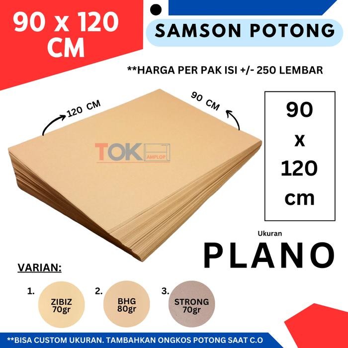 

KERTAS SAMSON 90x120 isi 250lbr