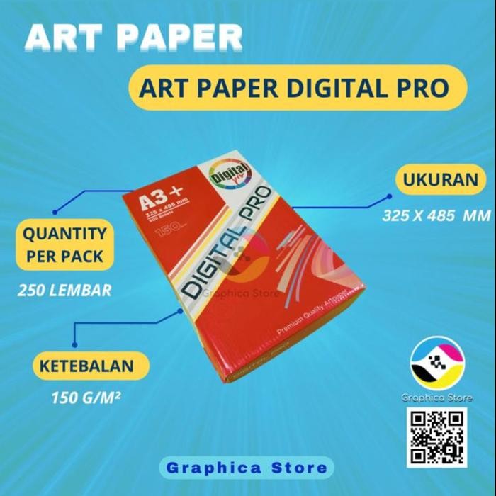 

Kertas ART PAPER ART CARTON A3+ Kertas Potongan Pabrik BRITE PAPER