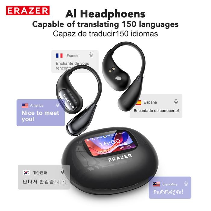 HOT SALE ERAZER XP7 True Wireless AI Smart Bluetooth Headset V5.4 OWS TWS Sport Earphone