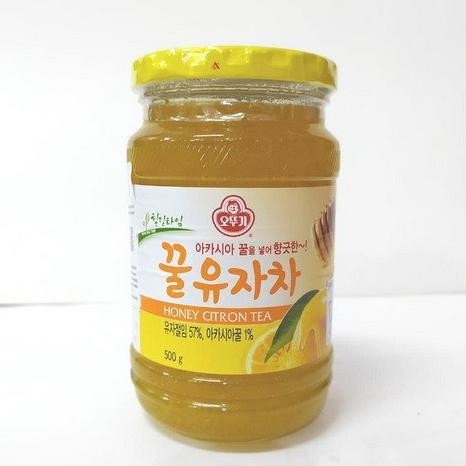 

Yuzu Korea Honey Citron Tea Ottogi Madu Sari Buah Citrus Citron 500g