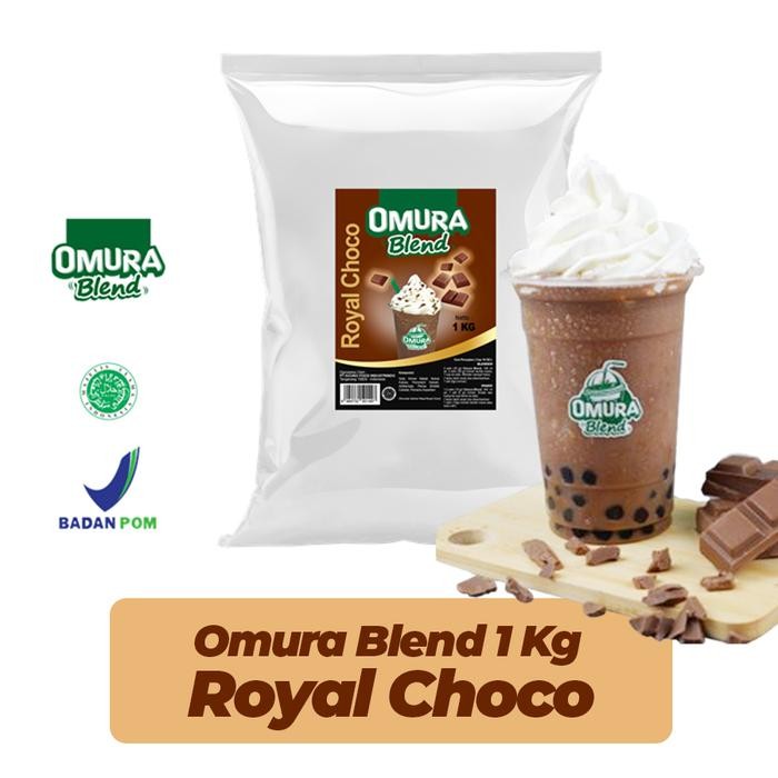 

Omura Blend Bubuk Minuman Rasa Royal Choco Powder Drink 1 Kg Omura Powder