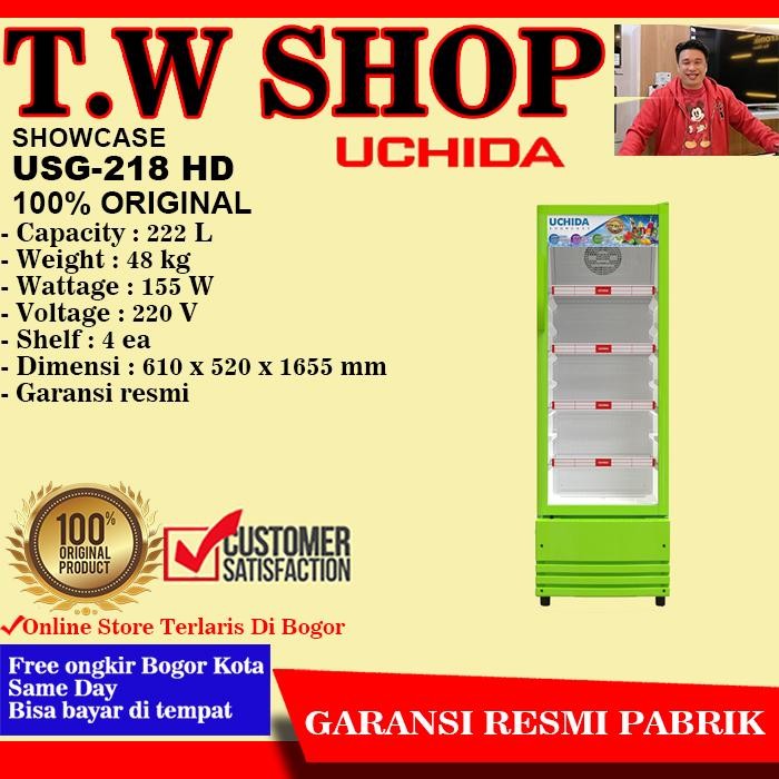 Free Ongkir Bogor Uchida Showcase USG-218 HD Kode 1092