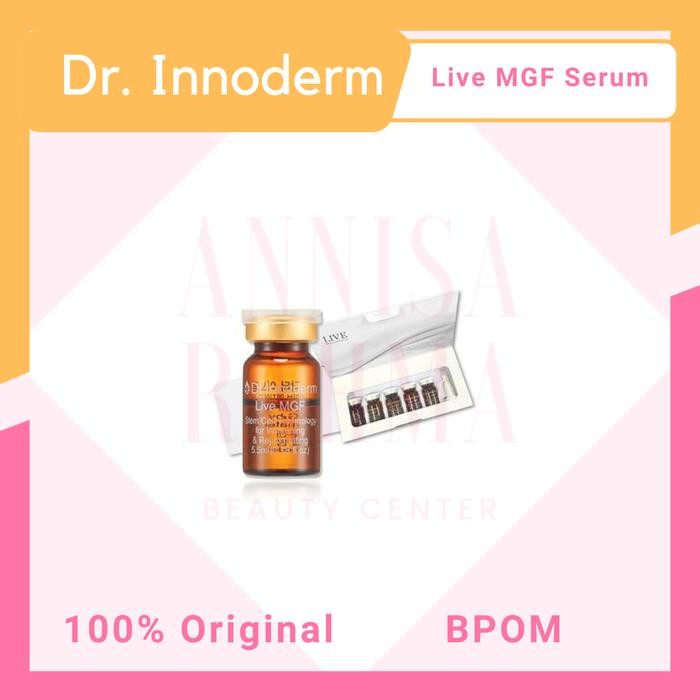 NEW DR. INNODERM LIVE MGF REJUVENATING BRIGHTENING