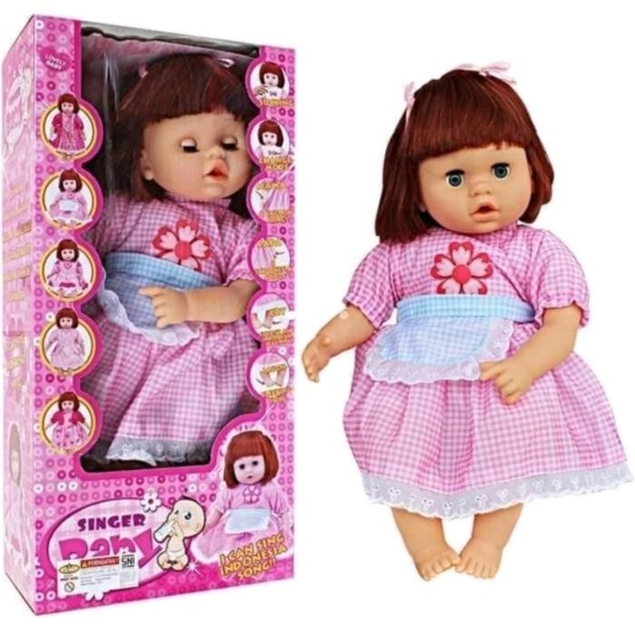 NEW MAINAN ANAK BONEKA BIBI SINGER BABY DOLL BONEKA SUSAN BISA BICARA