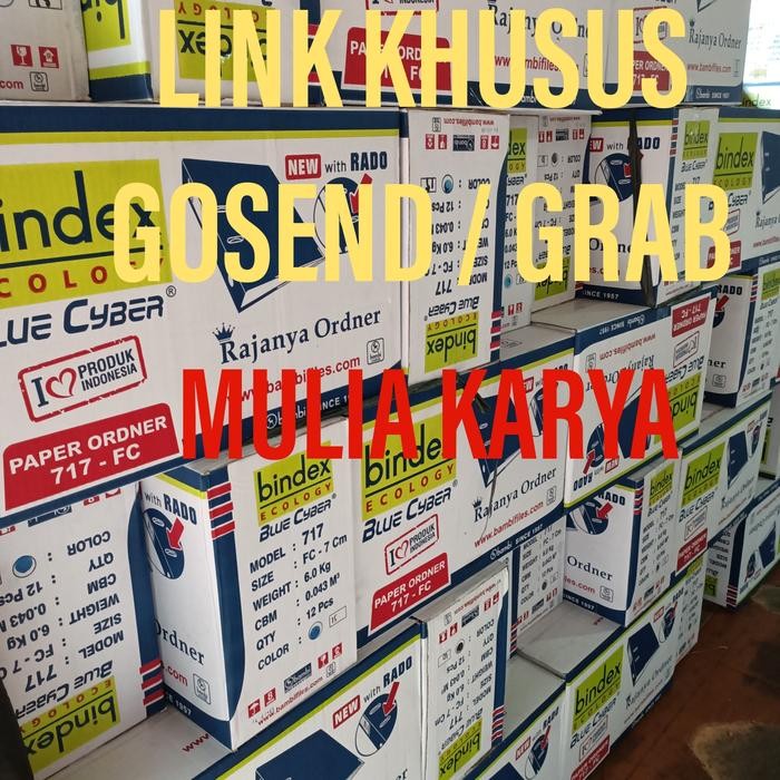 

Ordner Folio Bindex 717 / DUS Khusus Gosend Instant