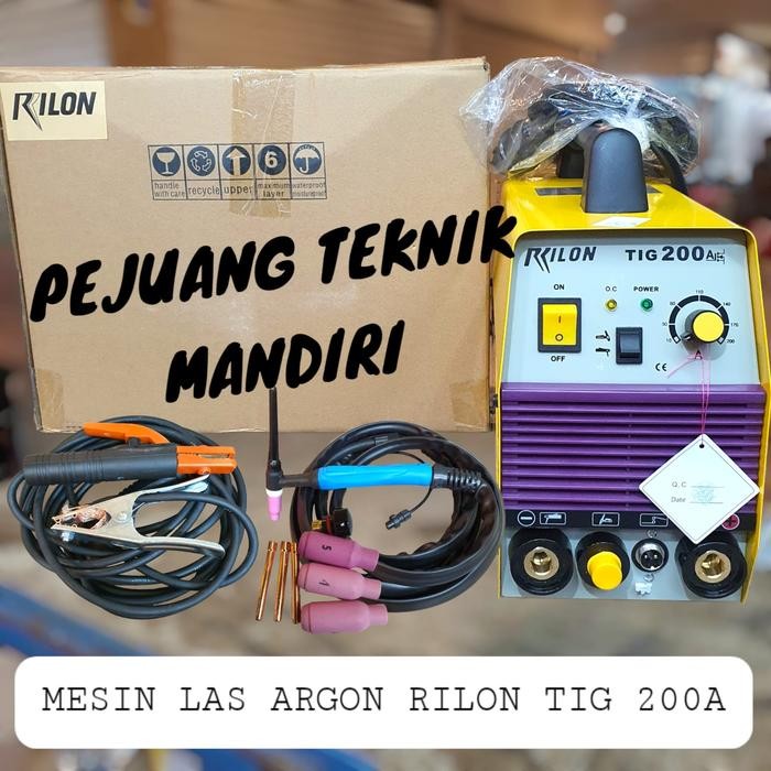 MESIN LAS ARGON RILON TIG 200 A / TRAFO LAS ARGON RILON TIG 200A