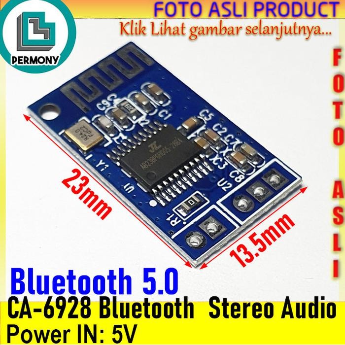 PCB CA-6928 Bluetooth Audio receiver amplifier 5.0 Modul CA6928 masih ready