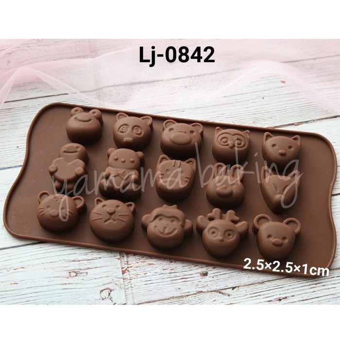 

Promo Lj-0842 Cetakan Silikon Coklat Puding Monyet Kucing Owl Bear Tiger Berkualitas