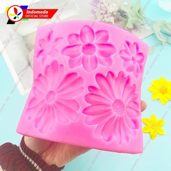 

Promo Indomada Cetakan Silikon Fondant 5 Bunga Aster Margrit Besar Cokelat Coklat Puding Permen