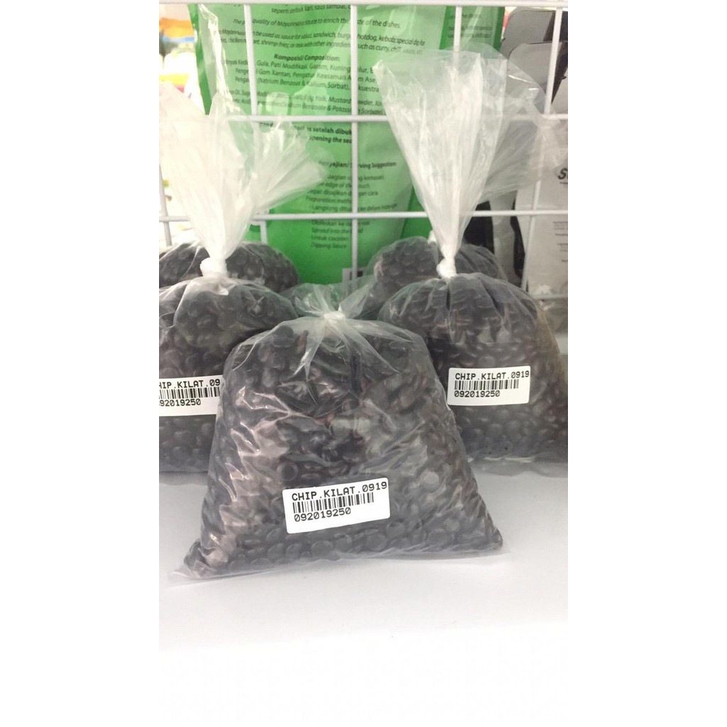 

MURAH Choco chip 250 grm kilat chips chocolate chocochips cococip gepeng kue Kode 1437