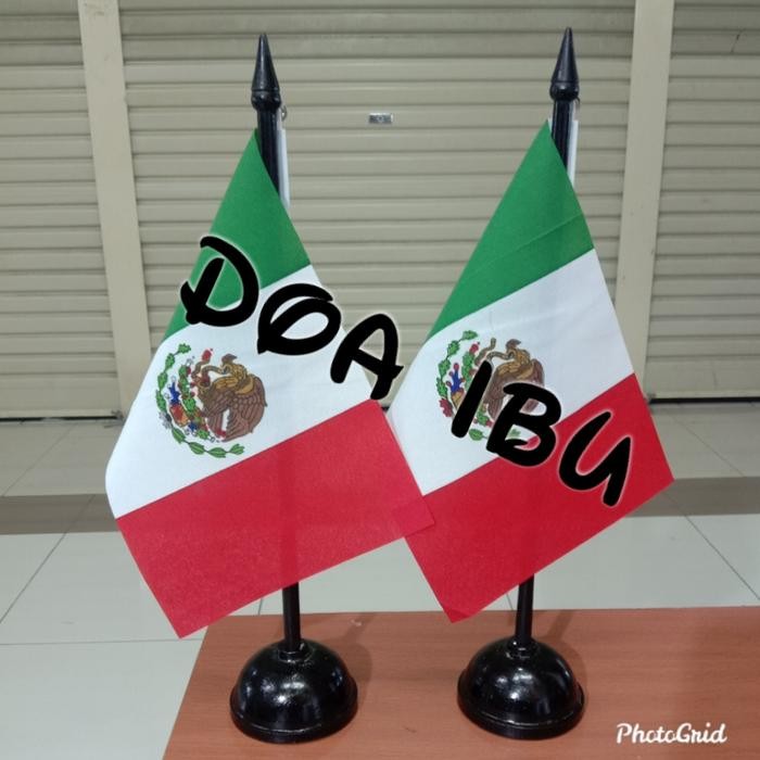 

Terlaris tiang kayu meja+bendera MEXICO SALE