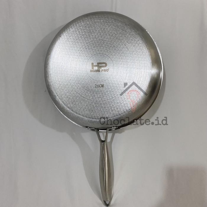 Rapa Home Pro Frypan Wajan Stainless Steel Honeycomb Gratisongkir