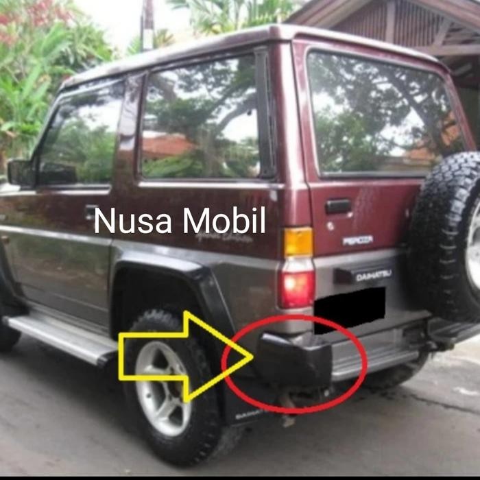 Kuping bemper belakang 2 bh Taft GT Rocky Feroza tanduk bumper bamper