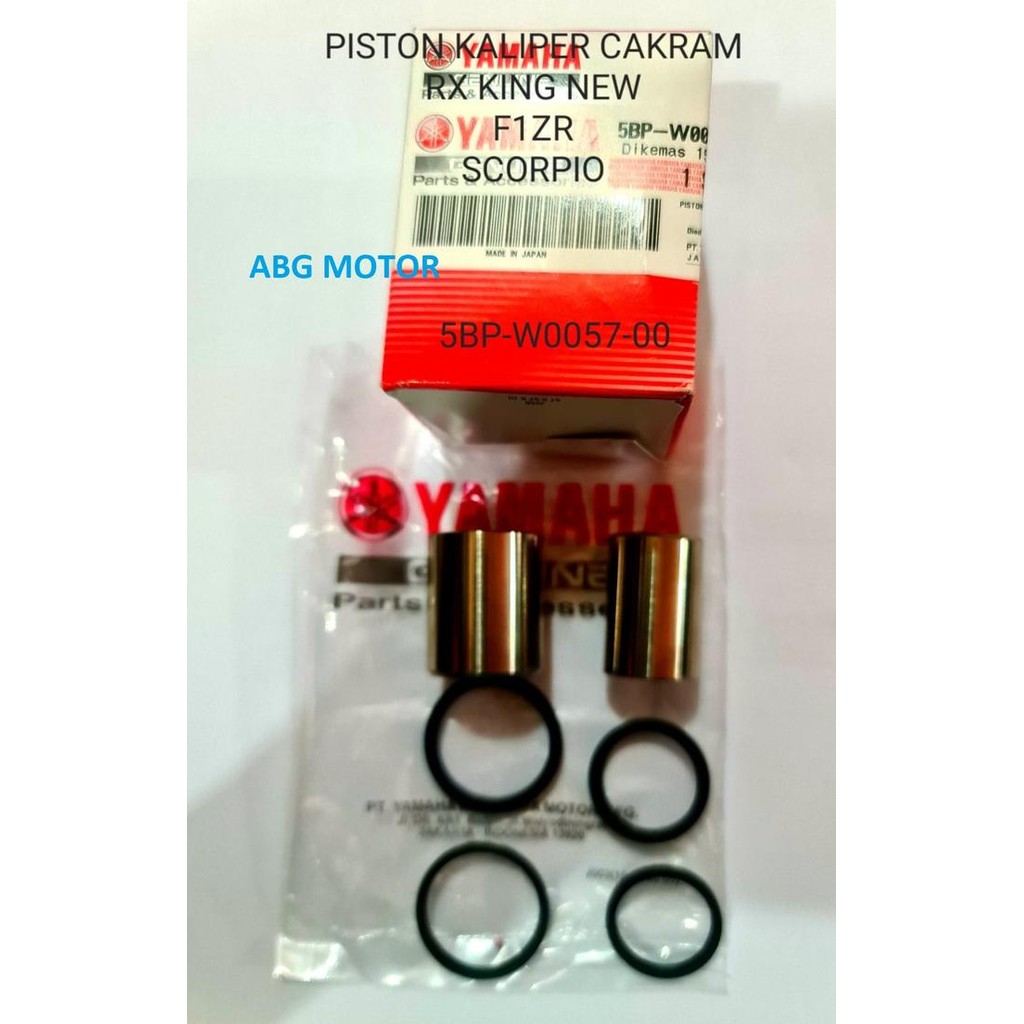 PISTON KALIPER CAKRAM RX KING F1ZR F1 SCORPIO ORIGINAL ASLI