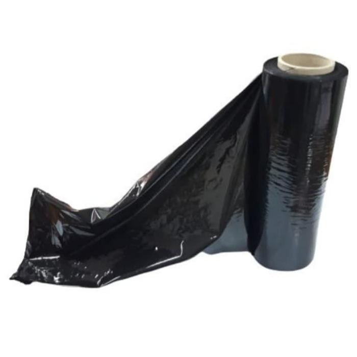 

stretch film 50 cm x 150 meter hitam/ Plastik wraping 50 cm x 150 M