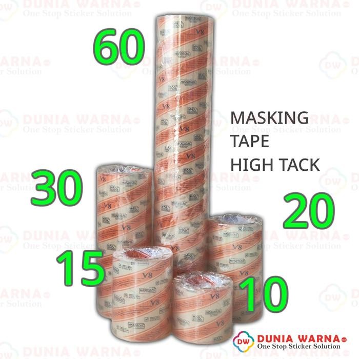 

MHT15 Maxdecal Masking Tape High Tack 15 cm Clear Application Transfer Film Untuk Cutting Sticker