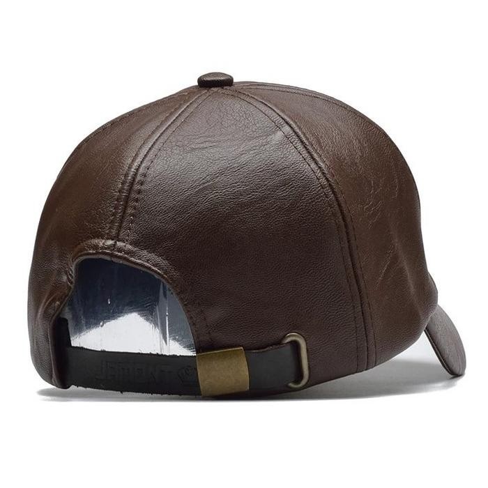 Terbaik Baseball Cap Leather : Quest - Topi Baseball Topi Kulit Topi Winter Topi Pria Topi Wanita