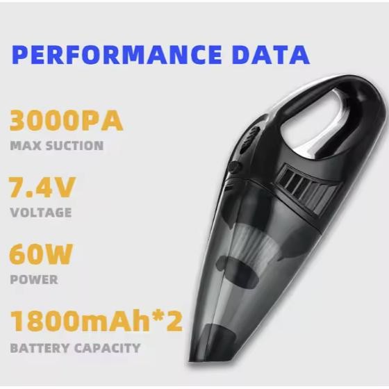 Hepa Car Vacuum Cleaner High Power Vakum Vacum Mobil Serbaguna Terbaik