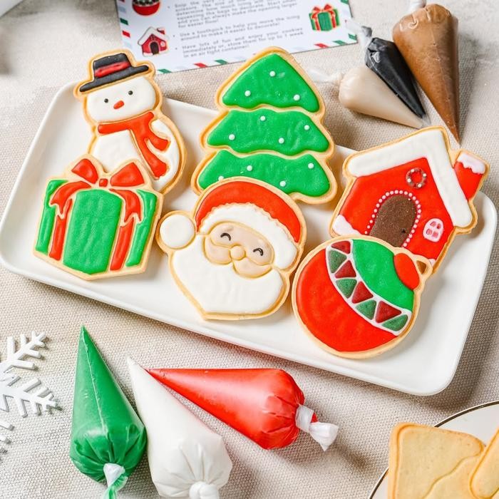 

Kado Hadiah Natal Anak Kreatif Gift Set Christmas DIY Cookies and Kit
