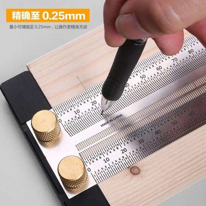 

Penggaris presisi T-rule T-square marking ruler fine woodworking best seller