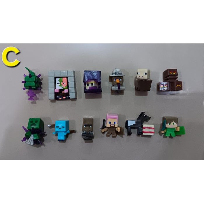 Action Figure Minecraft Mini Toys Set 12