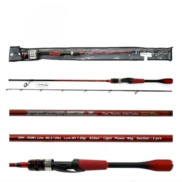 Joran Spinning Japan Style Shikari Redhell 5-12Lbs AP