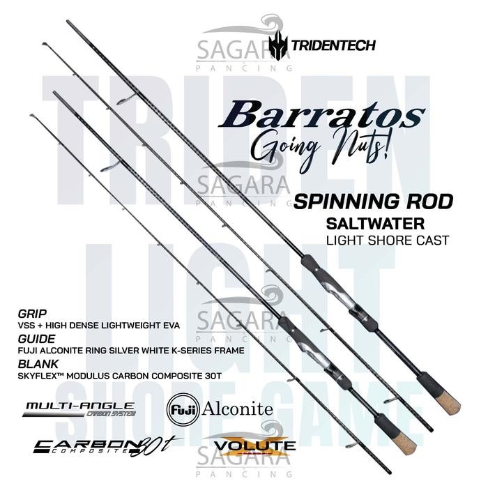 Joran Tridentech Barratos Joran Light Popping Joran Casting Ring Sudah Fuji