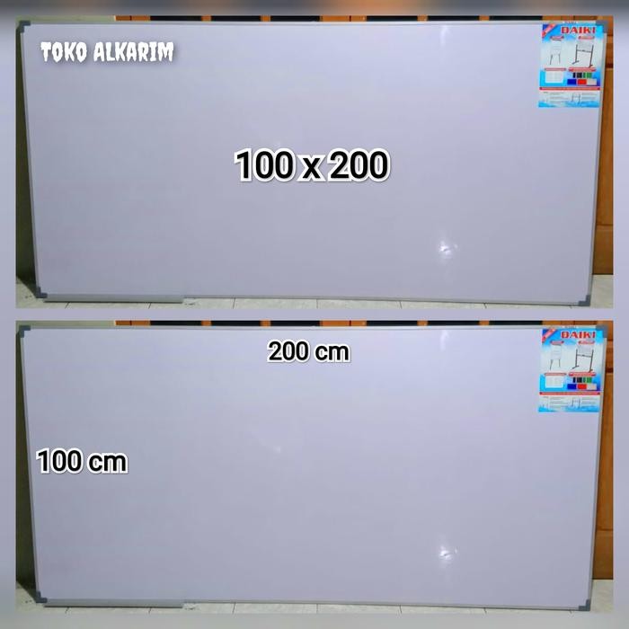 

papan tulis 100 x 200 cm Whiteboard 100 x 200 cm best seller