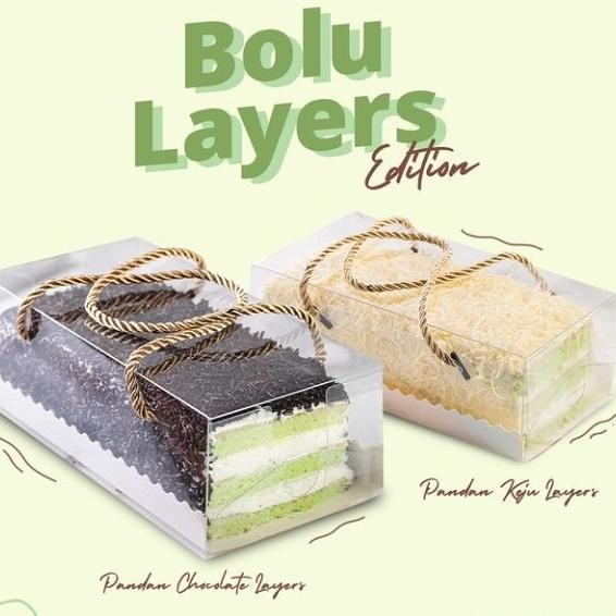 

Bolu Lapis Pandan / Keju Special Gift Box Edition
