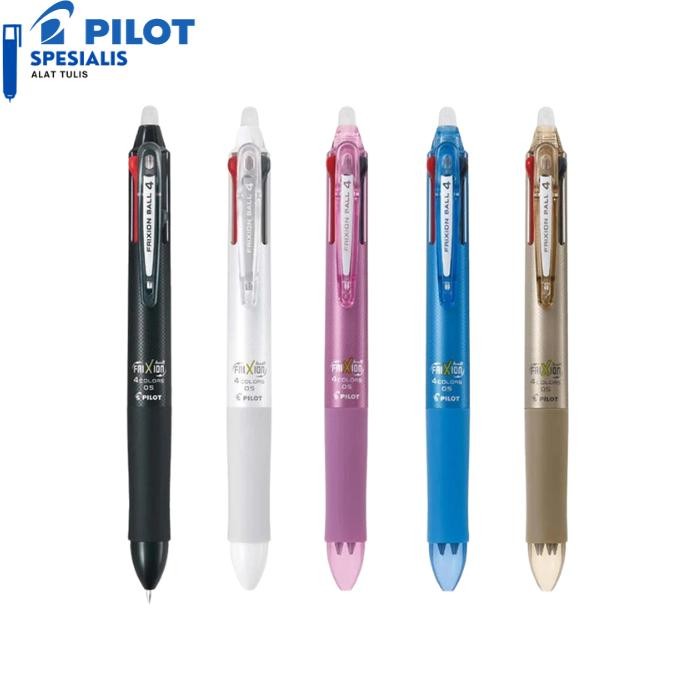 

PILOT FRIXION CLICKER 4 IN 1 0.5 ERASABLE PEN 1 PULPEN 4 WARNA