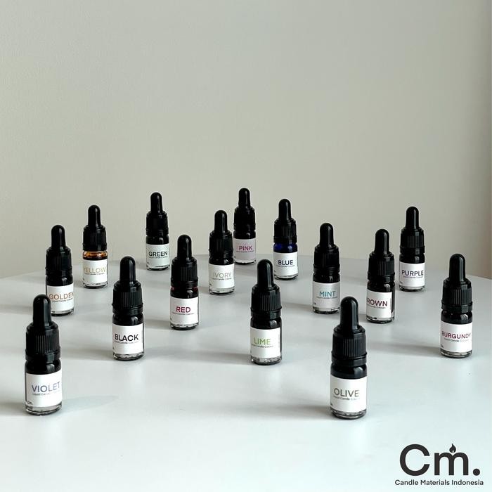 

Candle Liquid Colorant Dye - Pewarna Lilin Cair