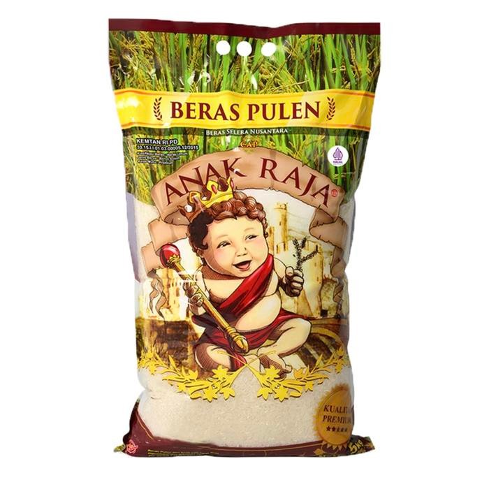 

Beras Cap Anak Raja Pulen 5Kg - Beras Berkualitas Tinggi - Food, Porang, Rice, Bubur