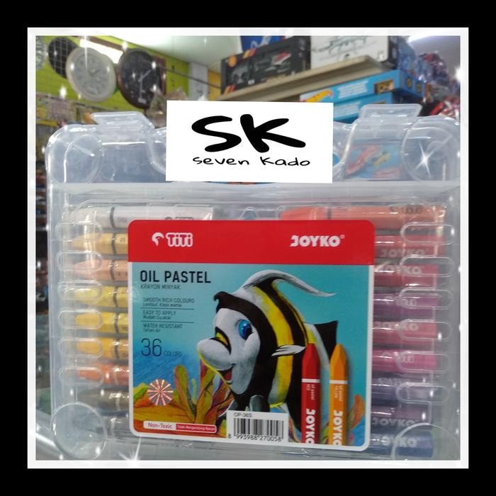 

Crayon titi krayon minyak oil pastels isi 36