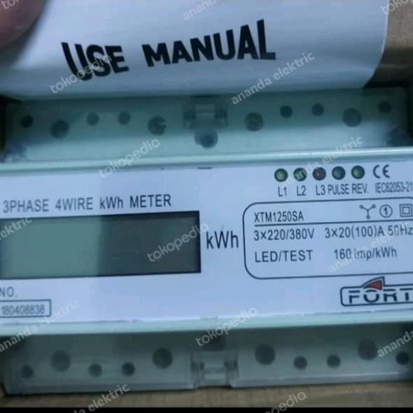 Banyak Dicari Kwh Digital 3 Phase Fort