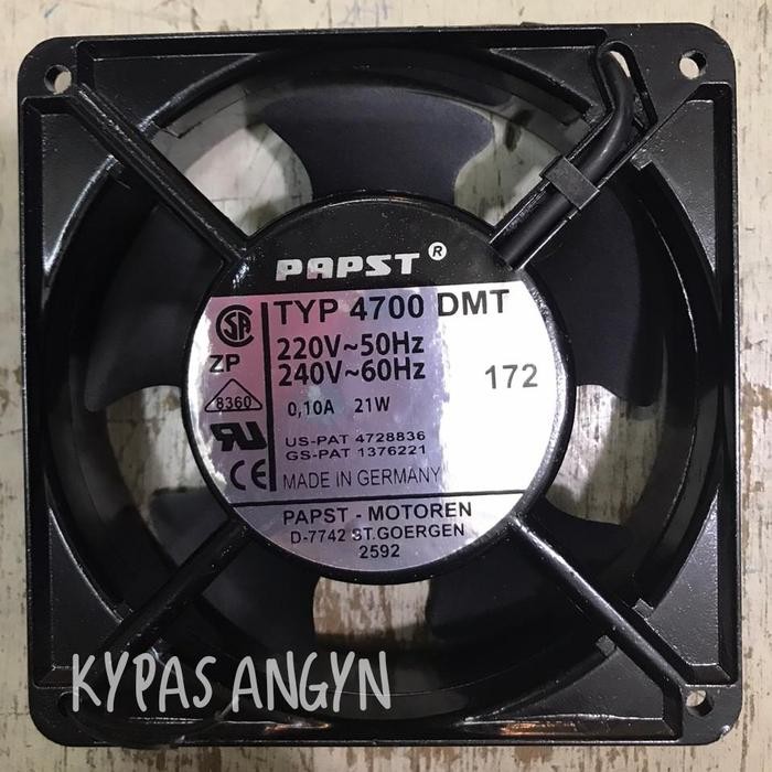 Fan Papst Typ 4700 Dmt 12Cm 220V (Kotak)