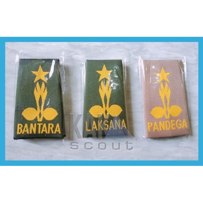 (Expert) (1 kodi) TKU Penegak Pramuka Woven Bantara Laksana Pandega Woven