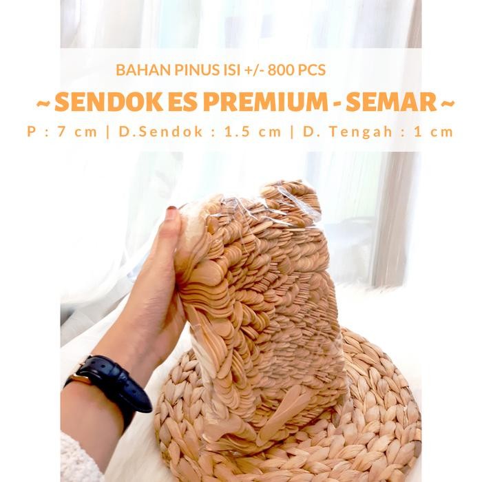 SENDOK BULAT ES KRIM - SENDOK KAYU ES KRIM - SENDOK ES CREM