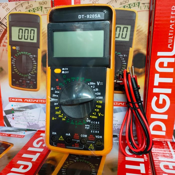 multi tester digital DT9205A , TERTESTER DIGITAL DT9205A